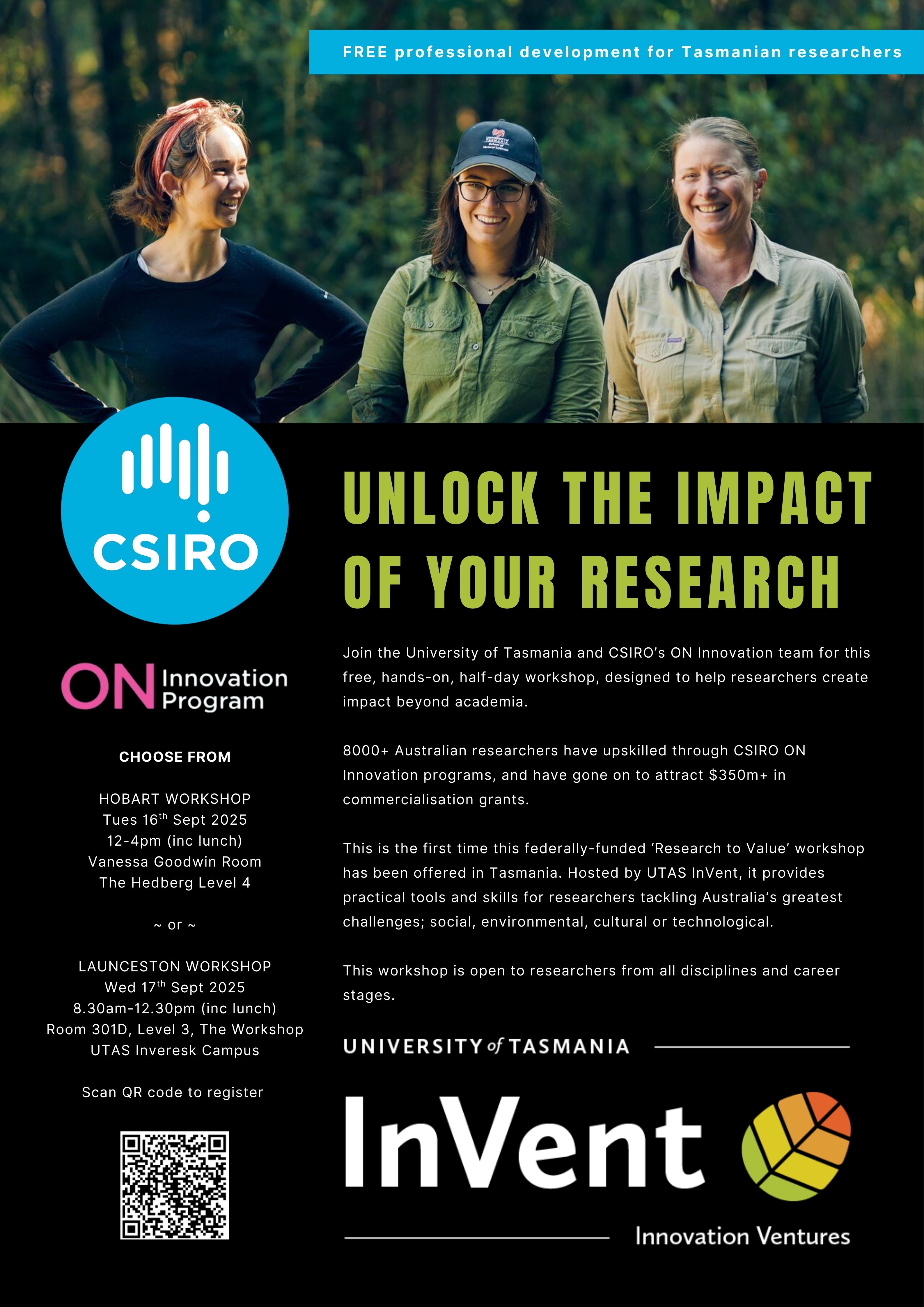Research to Value workshops 2025