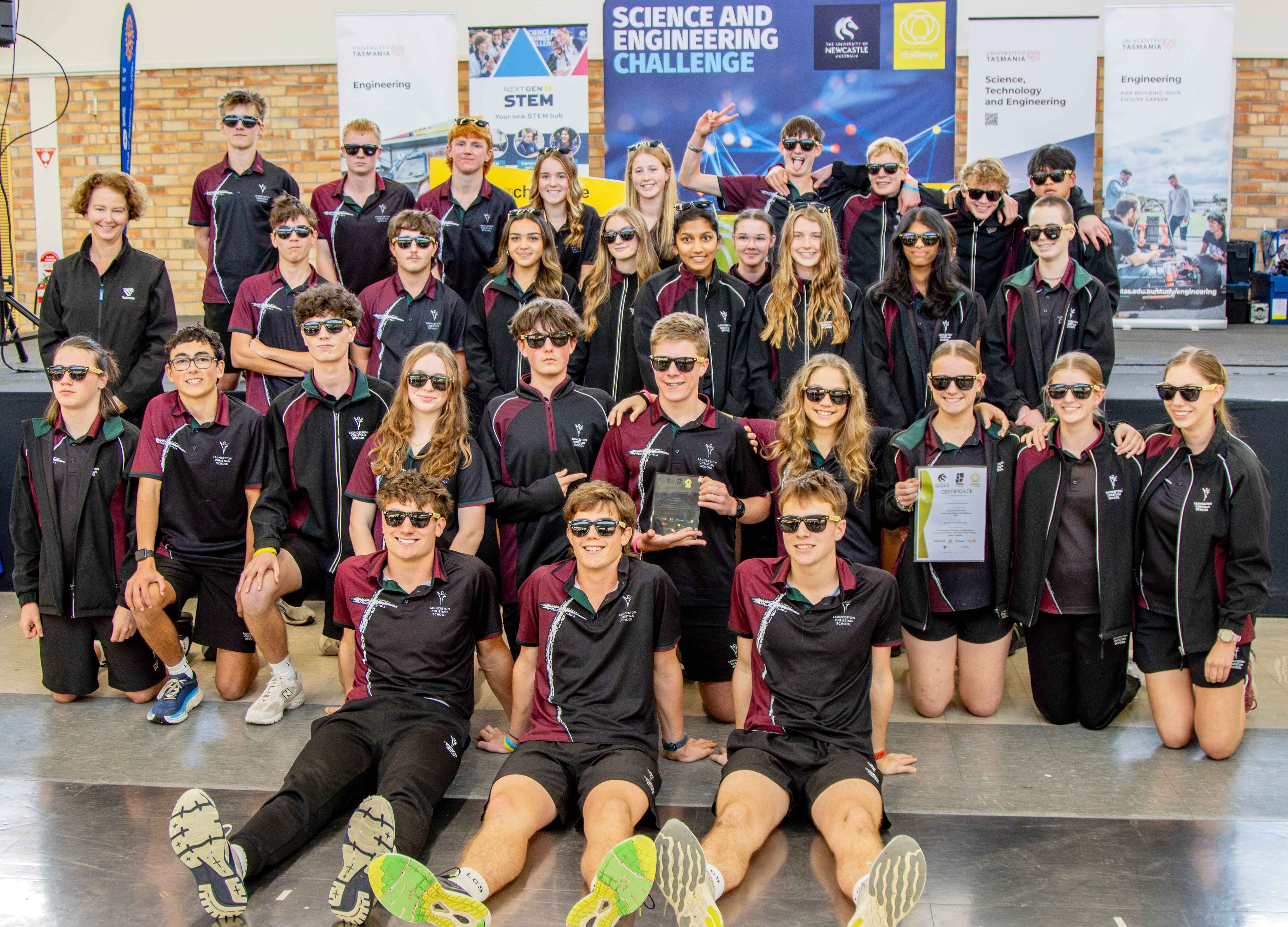 2025 SciEng Challenge State Champions - Launceston Christian School