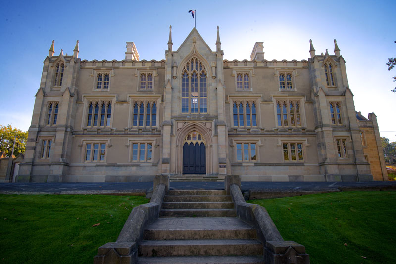 Front of Domain House